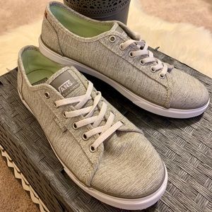 Vans Grey Lace Up Sneakers